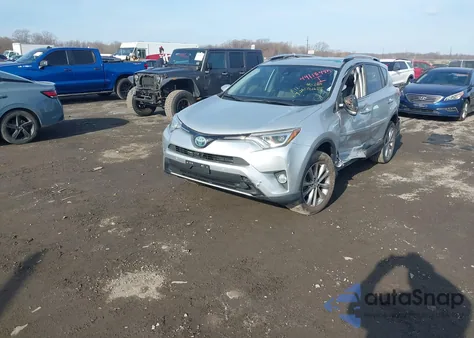 2016 Toyota Rav4 Hybrid Limited z USA, uszkodzony, nr VIN JTMDJREV4GD017099